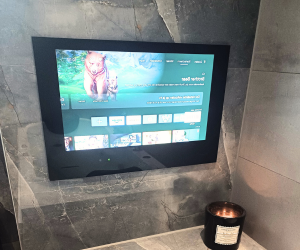 Bathroom TV